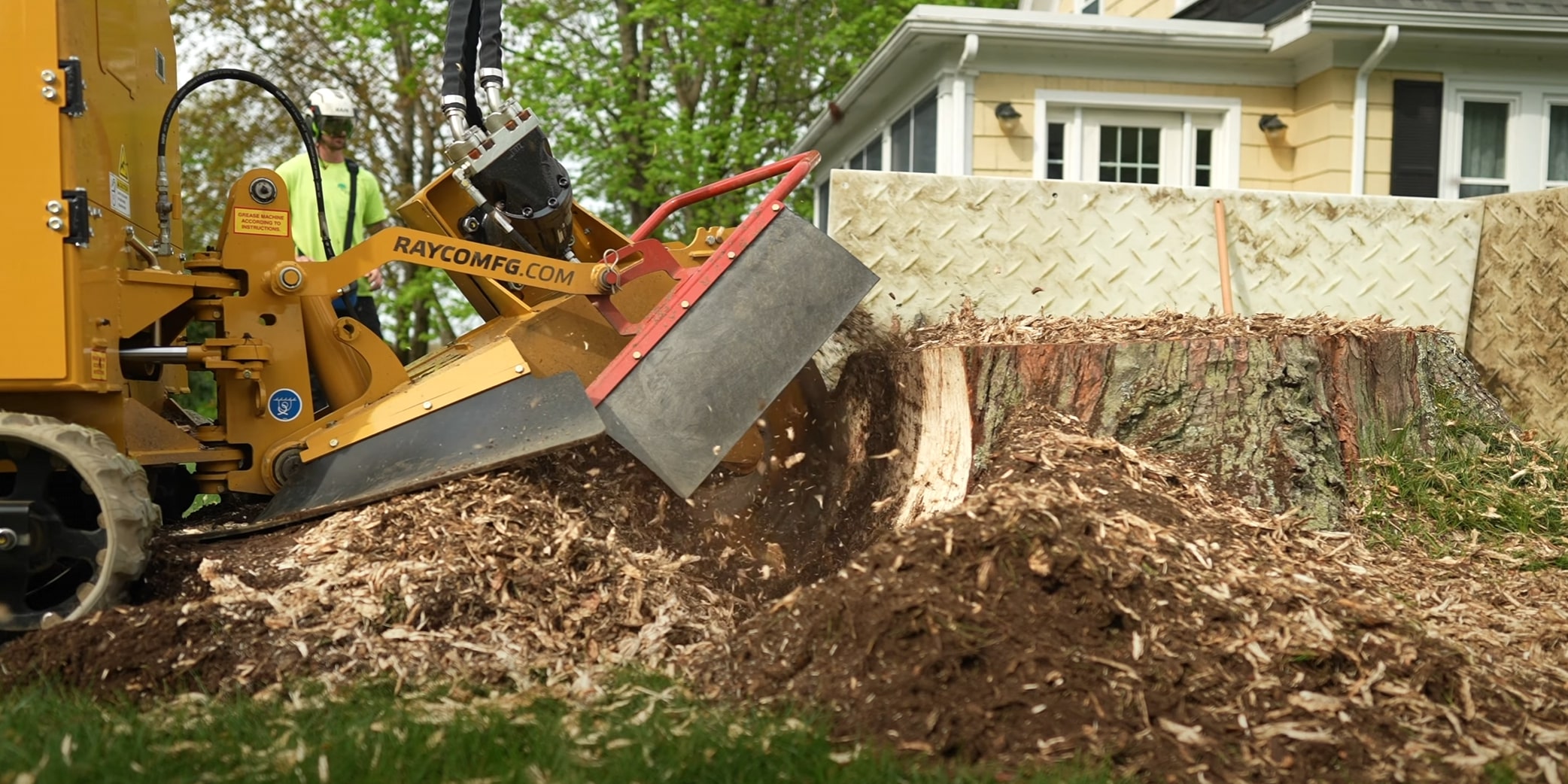 Stump grinding and removal service in Pine Bluff, AR